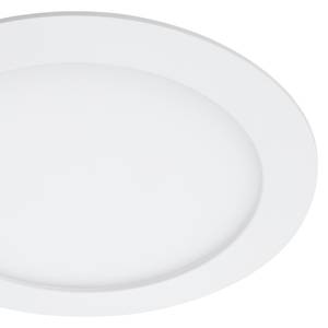 LED-Einbauleuchte Flat in II (3er-Set) Polycarbonat - 1-flammig - Weiß - Durchmesser: 17 cm