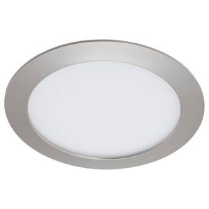 LED-Einbauleuchte Flat in II (3er-Set) Polycarbonat - 1-flammig - Grau - Durchmesser: 17 cm