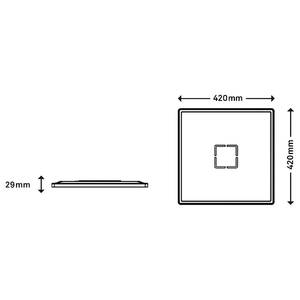 LED-Deckenleuchte Free II Polycarbonat - 1-flammig