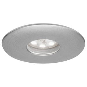 LED-Einbauleuchte Attach O III (3er-Set) Polycarbonat - 3-flammig - Grau