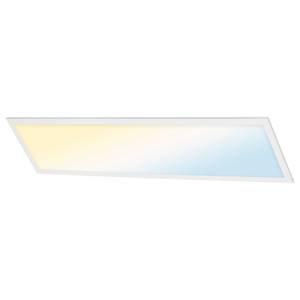 LED-Deckenleuchte Piatto S Polycarbonat / Eisen - 1-flammig - Weiß