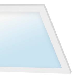 LED-Deckenleuchte Piatto S Polycarbonat / Eisen - 1-flammig - Weiß