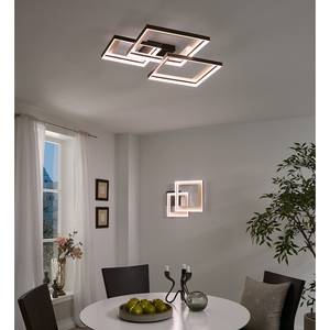 LED-Deckenleuchte Frame Blend II Polycarbonat / Eisen - 1-flammig - Gold