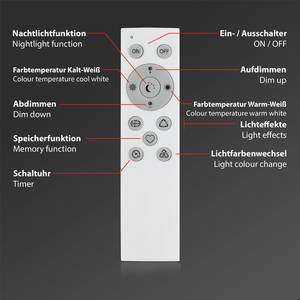 LED-Tischleuchte Muro S Polycarbonat - 1-flammig - Schwarz