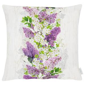 Coussin 6404 II Polyester / Coton - Violet / Vert