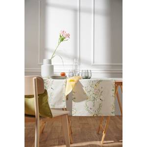 Chemin de table 6400 Coton - Beige / Vert