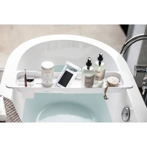 Portaoggetti per vasca da bagno Tower Acciaio / ABS - Bianco