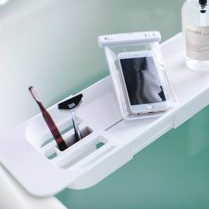 Tablette de baignoire Tower Acier / ABS - Blanc