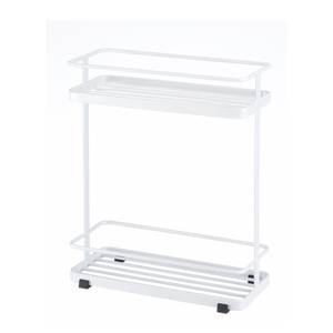 Miroir grossissant Tower Acier - Blanc