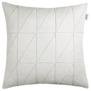 Housse de coussin Across Tissu mélangé - Crème