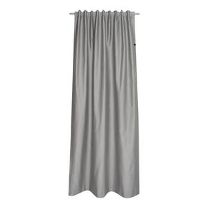 Rideau Soft Coton / Polyester - Gris - 130 x 250 cm