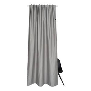 Fertiggardine Soft Baumwolle / Polyester - Grau - 130 x 300 cm