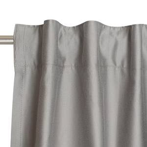 Fertiggardine Soft Baumwolle / Polyester - Grau - 130 x 300 cm