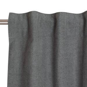 Fertiggardine Solo Baumwolle / Polyester - Grau - 130 x 300 cm