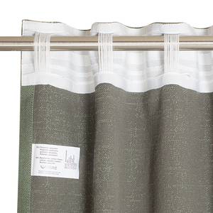 Fertiggardine Solo Baumwolle / Polyester - Grün - 130 x 250 cm