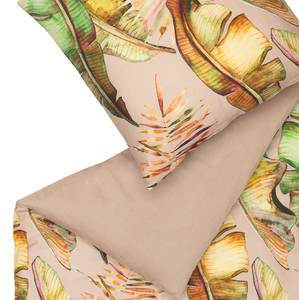 Copripiumino e federa Jungle Mood Cotone - Rosa - 155 x 220 cm + cuscino 80 x 80 cm