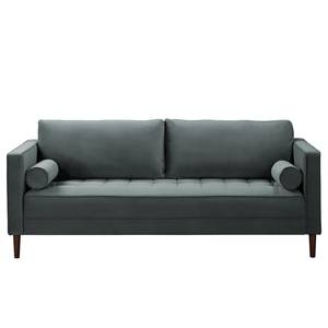 3-Sitzer Sofa LAONA Samt Vaia: Anthrazit