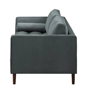 3-Sitzer Sofa LAONA Samt Vaia: Anthrazit