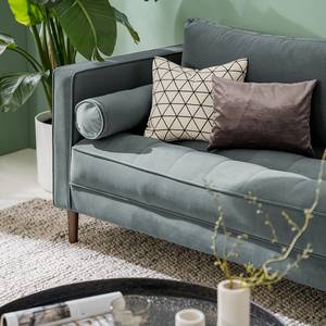 3-Sitzer Sofa LAONA Samt Vaia: Anthrazit