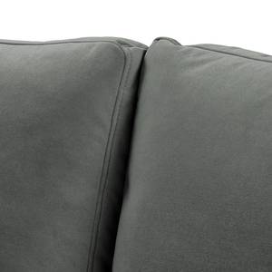3-Sitzer Sofa LAONA Samt Vaia: Grau
