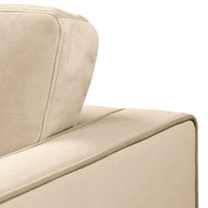 2-Sitzer Sofa LAONA Samt Vaia: Creme