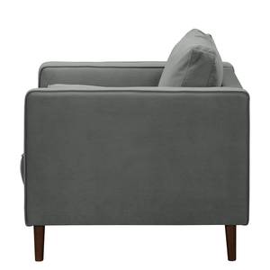 Fauteuil LAONA Velours Vaia: Gris