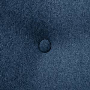 Fauteuil BRAZIL Tissu Ondria: Bleu foncé - Sans repose-pieds