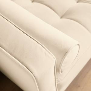 Fauteuil LAONA Velours Vaia: Crème