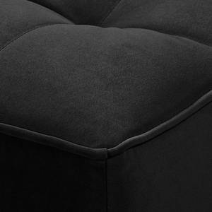 Banquette LAONA Velours Vaia: Noir