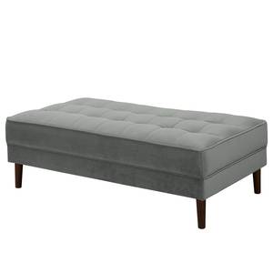 Banquette LAONA Velours Vaia: Gris