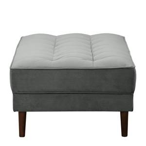 Banquette LAONA Velours Vaia: Gris