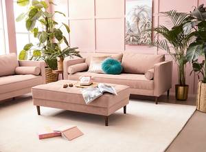 Banquette LAONA Velours Vaia: Rose