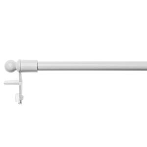 Barre de fixation Easy Acier verni, blanc - Hauteur : 42 cm