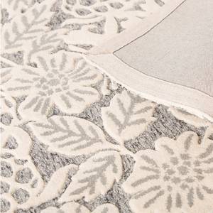 Tapis en laine Loxley Laine - Blanc / Gris - 120 x 170 cm