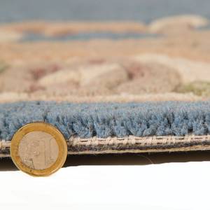 Wollen vloerkleed Aubusson wol - Blauw - 150 x 240 cm