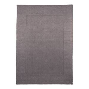 Tapis en laine Siena Laine - Gris clair - 160 x 230 cm