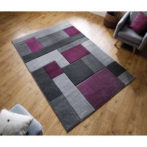 Tapis Cosmos Polypropylène - Violet gris - 160 x 230 cm