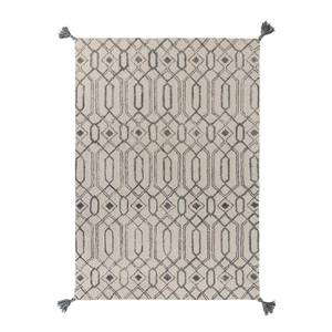 Tapis en laine Pietro Laine - Gris - 200 x 290 cm