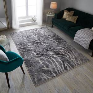 Kurzflorteppich Lyra Polypropylene - Silber - 200 x 290 cm