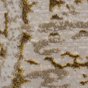 Laagpolig vloerkleed Arissa polypropeen - goudkleurig - 160 x 230 cm