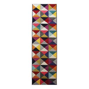 Tapis de couloir Samba Polypropylène - Multicolore - 66 x 230 cm