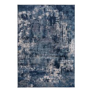 Laagpolig vloerkleed Wonderlust polypropeen - Donkerblauw - 120 x 170 cm