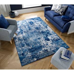 Kurzflorteppich Wonderlust Polypropylene - Dunkelblau - 120 x 170 cm