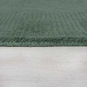 Wollen vloerkleed Siena wol - Groen - 120 x 170 cm