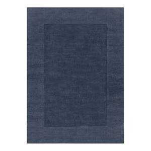 Wollteppich Siena Wolle - Jeansblau - 120 x 170 cm