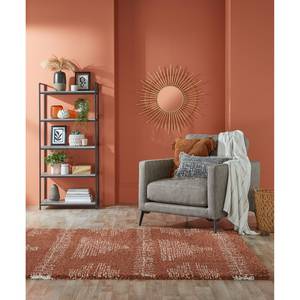 Laagpolig vloerkleed Zane polypropeen - Terracotta - 160 x 230 cm