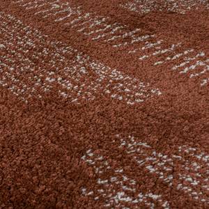 Laagpolig vloerkleed Zane polypropeen - Terracotta - 160 x 230 cm