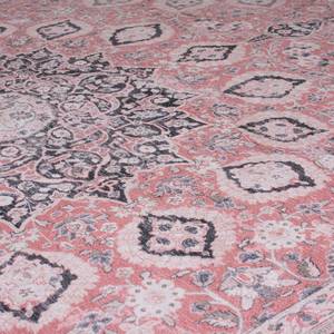 Laagpolig vloerkleed Somerton polyester - roze - 80 x 1 cm