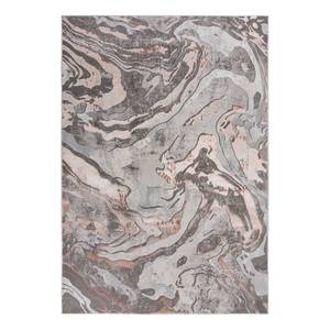 Kurzflorteppich Marbled Polypropylene - Rosa - 160 x 230 cm