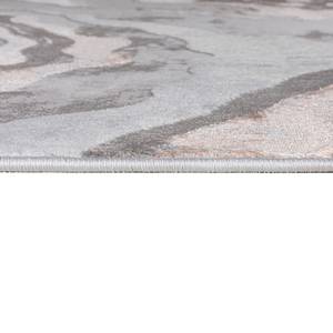 Kurzflorteppich Marbled Polypropylene - Rosa - 160 x 230 cm